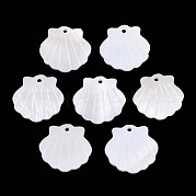 Резные подвески из натуральных пресноводных ракушек SHEL-T020-43