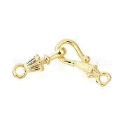 Латуни крюка и S-крючок застежки KK-D356-21G