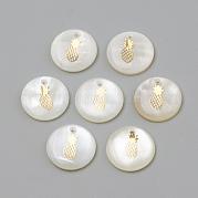 Подвески из пресноводных оболочек SHEL-Q010-009G