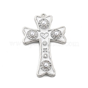 Латунные микро проложить кубического циркония подвески KK-L228-34P-01