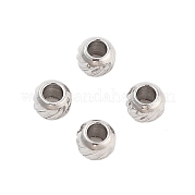 Бусины из нержавеющей стали 201 STAS-Z078-02P