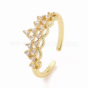 Прозрачная корона из кубического циркония RJEW-B028-22G