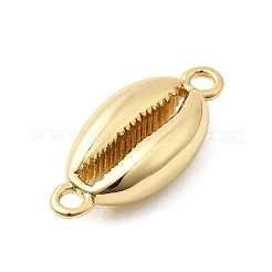 Messing-Anhänger in Muschelform&nbsp;KK-H529-11G
