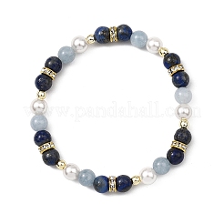 Elastische Armbänder aus Natursteinen&nbsp;BJEW-JB14087