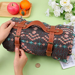Kunstleder mit Yogamattengurt aus Legierung&nbsp;AJEW-CL0001-99B-02