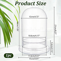 Couvercle de dôme en verre&nbsp;DJEW-WH0099-06C