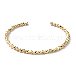 Ionenplattierung (IP) 304 Edelstahl-Manschettenarmbänder für Frauen&nbsp;BJEW-Z078-08G