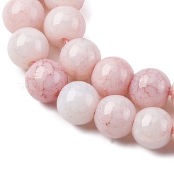 Opache perle di vetro fili&nbsp;GLAA-T031-01O-15