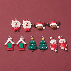 10pcs 5 Arten undurchsichtige Harzanhänger&nbsp;RESI-FS0001-30