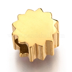Perlas europeas de acero inoxidable 304 con revestimiento iónico (IP)&nbsp;X-STAS-O097-32G-A