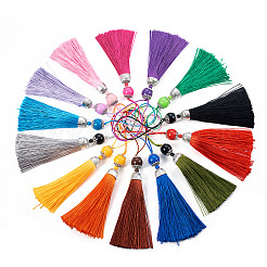 28 pz 14 colori poliestere nappa grandi pendenti decorazioni&nbsp;HJEW-TA0001-07