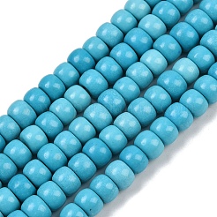 Chapelets de perles en turquoise synthétique&nbsp;G-S397-C01-8x8
