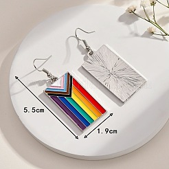 Boucles d'oreilles en alliage émaillé&nbsp;WG0ED1D-01
