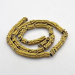 Electroplate non magnetici ematite sintetico fili di perline&nbsp;G-J217A-06A