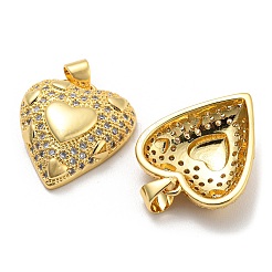 Colgantes de Latón Cubic Zirconia&nbsp;KK-Z027-11G