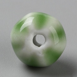 Perles en porcelaine manuelles&nbsp;PORC-TAC0008-01D