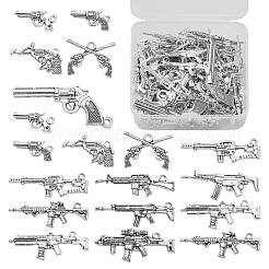60 pz 12 stili pendenti in lega di stile tibetano&nbsp;TIBEP-CJ0001-97