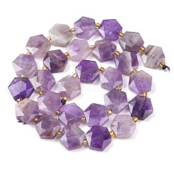Natürlichen Amethyst Perlen Stränge&nbsp;G-G144-A07-01