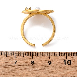 Verstellbare Manschettenringe aus 304 Edelstahl für Damen&nbsp;LS-RJEW-B126-05G-02