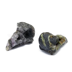 Décorations d'affichage de sculpture en agate druzy naturelle&nbsp;G-F719-41
