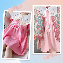 Abnehmbare Organza-Damenhalsbänder&nbsp;AJEW-WH0348-50