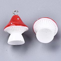 Pendenti in resina opaca&nbsp;X-RESI-T028-69D