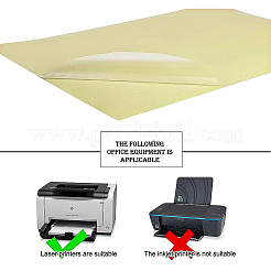 Transparenter Klebefilmaufkleber für Haustierfolien&nbsp;AJEW-BC0005-28