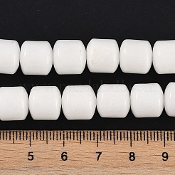 Natürliche weiße Jade perlen Stränge&nbsp;G-L604-E01-01A