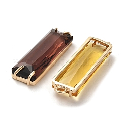 Glas mit goldenen Messinganhängern&nbsp;GLAA-G111-12G