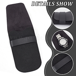 Sacs de rangement portables en cuir PU et feutre&nbsp;ABAG-WH0248-501A