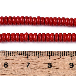 Kunsttürkisfarbenen Perlen Stränge&nbsp;G-N352-18