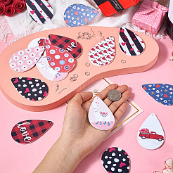 Kit fai da te per creare orecchini per San Valentino&nbsp;DIY-TA0006-61