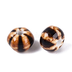 Perles de porcelaine vintage faites à la main&nbsp;PORC-Q006-07E