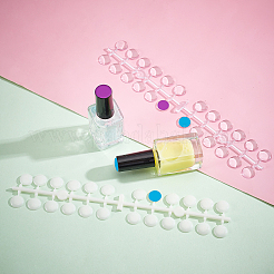 2 ensemble de 2 couleurs de faux ongles en plastique&nbsp;MRMJ-PH0001-62