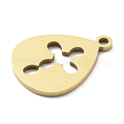 Placcatura ionica (ip) ciondoli in acciaio inossidabile chirurgico 316l&nbsp;STAS-M317-27G