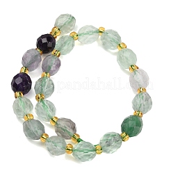 I filamenti di perline fluite dell'arcobaleno naturale&nbsp;GG-CBA4A3B-A14
