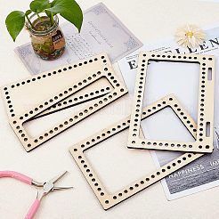 Korbböden aus Pappelholz&nbsp;DIY-WH0184-19