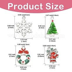 24 pendentif de Noël en alliage&nbsp;ENAM-YW0006-43