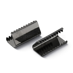 Embouts de sertissage de ruban de laiton&nbsp;KK-WH0046-34B-B