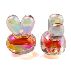 Placage uv perles acryliques irisées arc-en-ciel&nbsp;X1-PACR-E001-05D