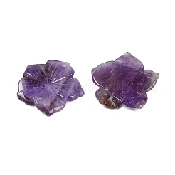 Natürliche Amethyst geschnitzte Anhänger&nbsp;X-G-B097-01A-17
