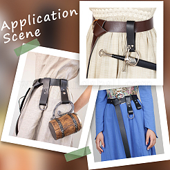 Accessoires de ceinture en simili cuir pu&nbsp;AJEW-WH0060-06B