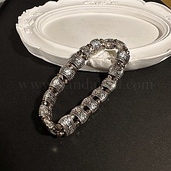 Bracelets extensibles unisexes en alliage sculpté et perles&nbsp;BI5144