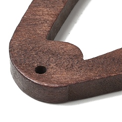 Sprühlackiertes Holz große Anhänger&nbsp;LS-WOOD-H101-08