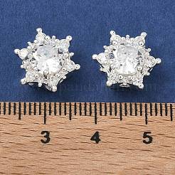 Messing-Pavé-Zirkonia-Mehrstrang-Glieder&nbsp;KK-B172-09S-03