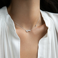 Collana con ciondolo a stella in argento sterling&nbsp;CH6213-1