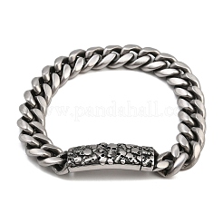Gliederarmbänder aus chirurgischem Edelstahl 316&nbsp;BJEW-C125-16