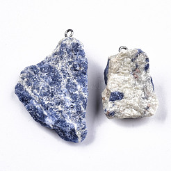 Natur Sodalith Anhänger&nbsp;G-N332-022-05