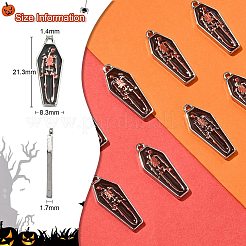 Pendente smaltati in lega&nbsp;ENAM-CJC0021-01