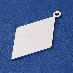 925 colgantes en blanco de plata de ley.&nbsp;STER-F057-02S-02